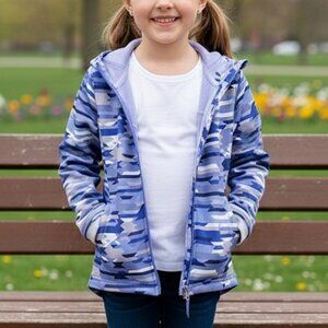 NWOT- Paradox- Water Resistant Premium Fabric Periwinkle Lightweight Jacket